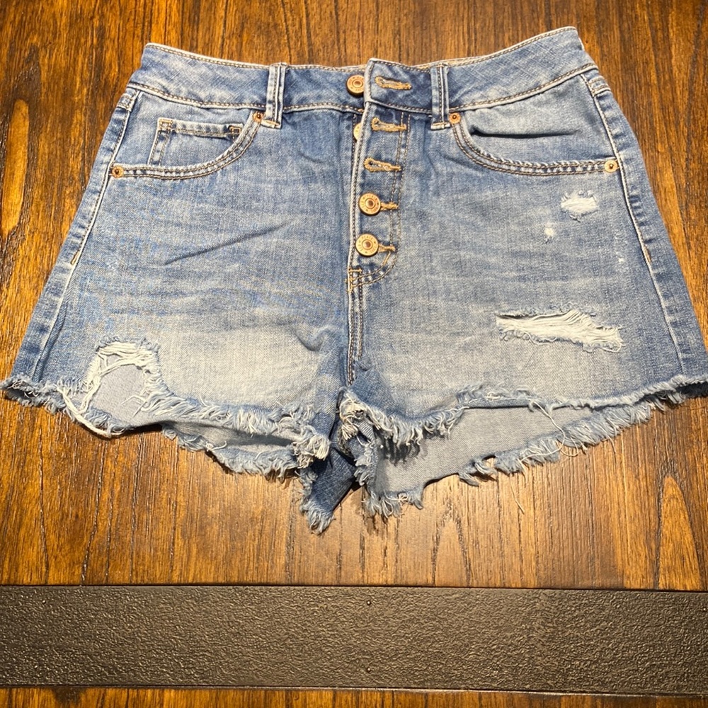 Rewash Brand High Rise Wedgie Shorts